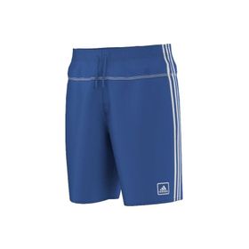 Adidas S22701 Mavi Beyaz Yüzme Şortu