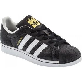 Adidas S76995 Superstar Reptile J Çocuk Siyah Originals Ayakkabı