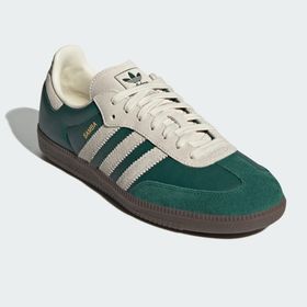 Adidas Samba OG JI3215 Yeşil-Beyaz Uniseks Koşu Spor Ayakkabı