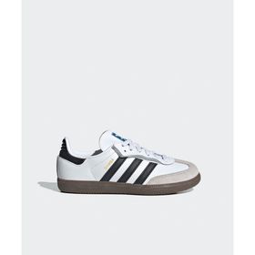 Adidas Samba OG JQ6391-001 Comfort Closure Elastic Lace C Beyaz Unisex Çocuk Spor Ayakkabı