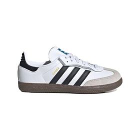 Adidas Samba OG JQ6391-001 Comfort Closure Elastic Lace C Beyaz Unisex Çocuk Spor Ayakkabı