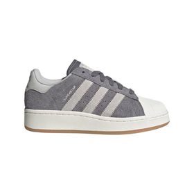 Adidas Superstar XLG Bağcıklı Bej Gri Günlük Kadın Spor Ayakkabı