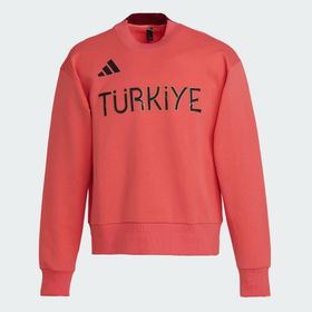 Adidas Team Türkiye Kırmızı Erkek Sweatshirt