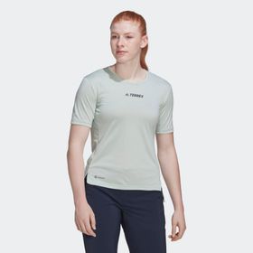Adidas Terrex Multi Kadın Yeşil Antrenman Tişörtü