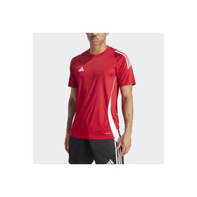 Adidas Tiro 24 Jersey Kırmızı Yuvarlak Yaka Erkek T-shirt