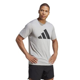 Adidas TR-ES FR Logo T Mgreyh Black Erkek T-shirt
