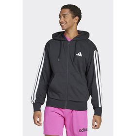 Adidas Training JD1877 Essentials 3-Stripes French Terry Full-Zip Erkek Kapüşonlu Üst