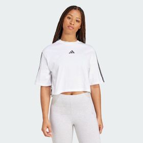 Adidas Training JD4999 Essentials 3-Stripes Cotton Loose Kadın T-shirt