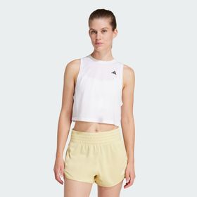 Adidas Training JF1026 Beyaz Train Essentials Boxy Workout Kadın Atlet
