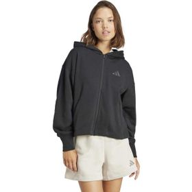 Adidas Training JJ1251 ALL SZN French Terry Bol Tam Boy Fermuarlı Kadın Sweatshirt