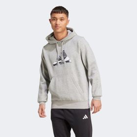 Adidas Training JM6377 Camo Graphic Gri Erkek Kapüşonlu Üst