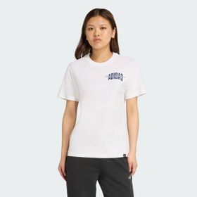 Adidas Training JV8545 Collegiate Grafik Baskılı Kadın T-shirt