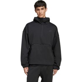Adidas Training KB1193 City Tech Softshell Yarım Boy Fermuarlı Erkek Kapüşonlu Üst