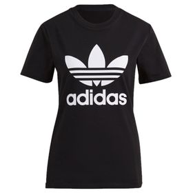 Adidas Trefoil Tee Siyah Kadın Günlük Tişört