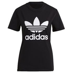 Adidas Trefoil Tee Siyah Kadın Günlük Tişört