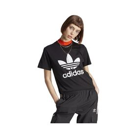 Adidas Trefoil Tee Siyah Kadın Günlük Tişört
