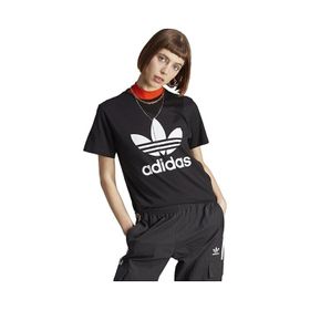 Adidas Trefoil Tee Siyah Kadın Günlük Tişört
