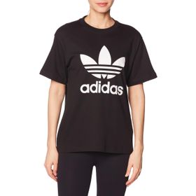 Adidas Trefoil Tee Siyah Kadın Günlük Tişört
