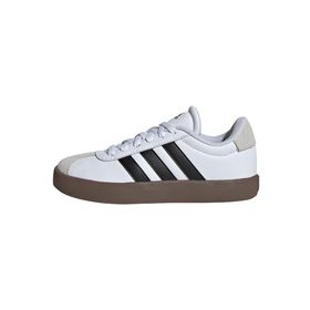 Adidas VL Court 3.0 K Ftwwht Cblack Greone Uniseks Çocuk Spor Ayakkabı