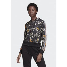 Adidas W Farm Print Ht Eİ4815 Siyah Kadın Ceket