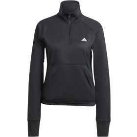 Adidas W GG Zip Crew Black White Kapüşonlu Kadın Sweatshirt