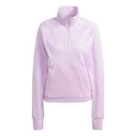 Adidas W GG Zip Crew Blilil White Kapüşonlu Kadın Sweatshirt