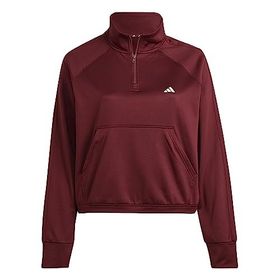 Adidas W GG Zip Ps Shared White Kapüşonlu Kadın Sweatshirt
