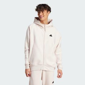 Adidas Z.N.E. Premium Full-Zip Hooded Track Pembe Erkek Sweatshirt