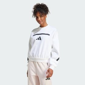 Adidas Z.N.E. SWT Beyaz Kadın Sweatshirt