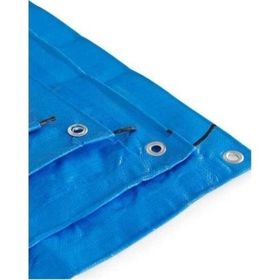 Adige Mavi 5x6 m Su Geçirmez PVC Parafin Gölgelik Çadır Tente Branda