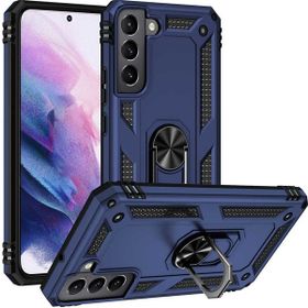 Adige Samsung Galaxy S22 Plus Lacivert Vega Yüzüklü Standlı Darbe Korumalı Kılıf