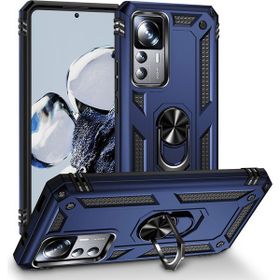 Adige Xiaomi 12T Lacivert Vega Yüzüklü Standlı Darbe Korumalı Kılıf