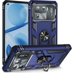 Adige Xiaomi Mi 11 Ultra Lacivert Vega Yüzüklü Standlı Darbe Korumalı Kılıf