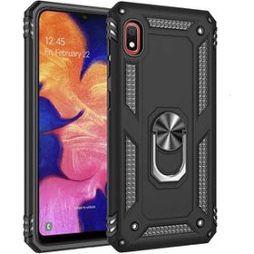 Adige Xiaomi Redmi 7A Siyah Vega Yüzüklü Standlı Darbe Korumalı Kılıf