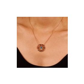 Adilidil Nazar Boncuklu Doche Model Zincir Kolye