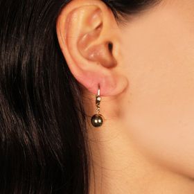 Adilidil Sallantılı Taşsız Küpe