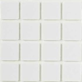 Adilon 16'lı 25x25 mm Kare Beyaz Eva Bazlı Keçe
