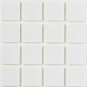 Adilon 16'lı 25x25 mm Kare Beyaz Eva Bazlı Keçe