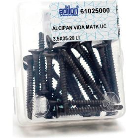 Adilon 3.5x25 mm 20'li Matkap Uçlu Alçıpan Vida