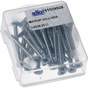 Adilon 3.9x25 mm 35'li Matkap Uçlu Vida