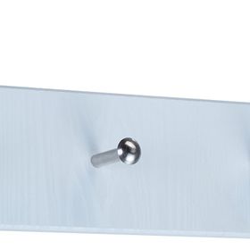 Adilon 34020021 Beyaz 4'lü Ahşap Kapı Arkası Askı