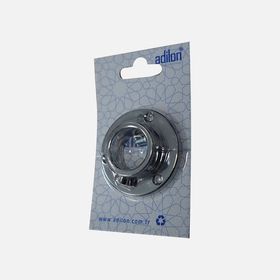 Adilon Krom Plastik Yuvarlak Askı Flanşı