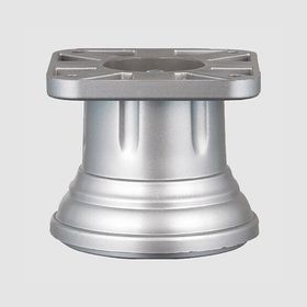 Adilon Mat Krom 6 cm Geniş Sütun Ayak