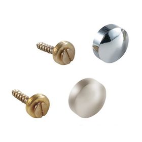Adilon Metal 4'lü 20 mm Krom Vida Kapağı