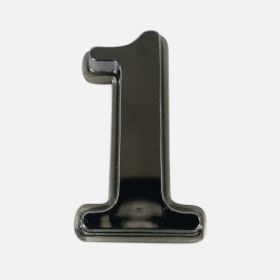 Adilon Plastik Mat Krom 1 Rakamı