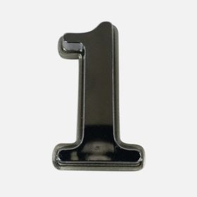 Adilon Plastik Mat Krom 1 Rakamı