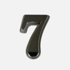 Adilon Plastik Mat Krom 7 Rakamı