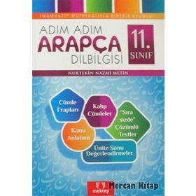 Adım Adım Arapça Dilbilgisi 11. Sınıf - Nurtekin Nazmi Metin