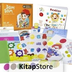 Adım Adım Bebek Eğitim Seti 32. Ay Bebek Eğitim Setleri Yayınları