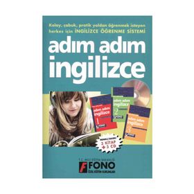 ADIM ADIM INGILIZCE CD'LI 3 KITAP - ŞÜKRÜ MERIÇ